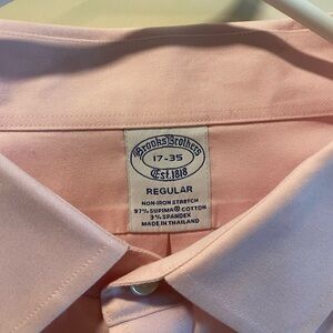 Brooks Brothers Pink Men's Shirt 17/35 New condition